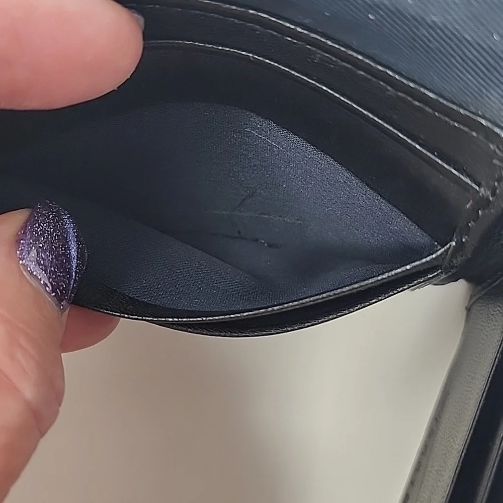 Tommy Hilfiger Black Leather RFID Protection Wallet